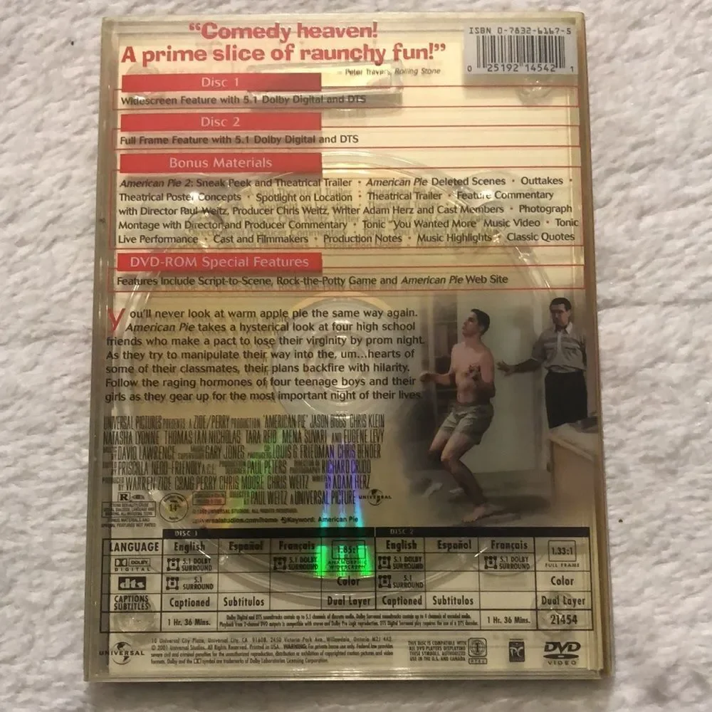 American Pie 2 Disc Set - Picture 2 of 2